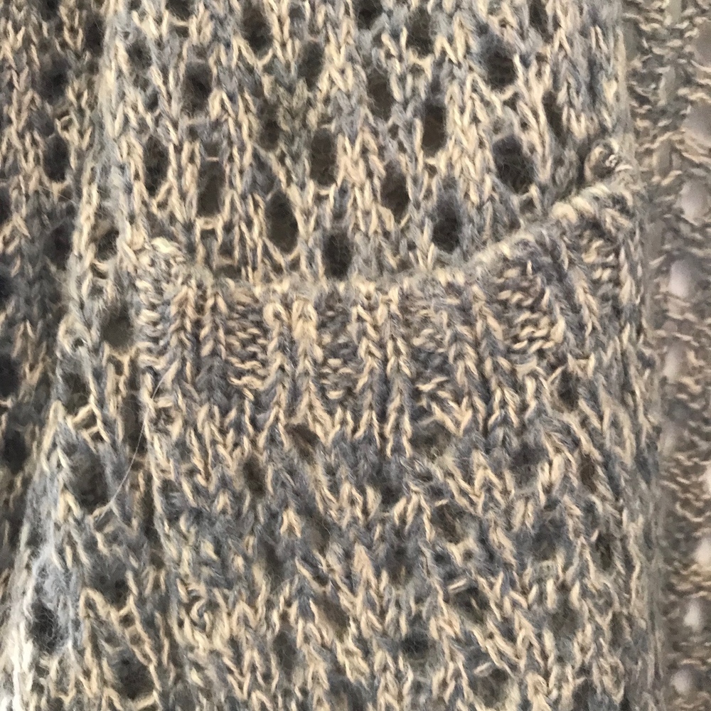 Crochet Pocket Sweater